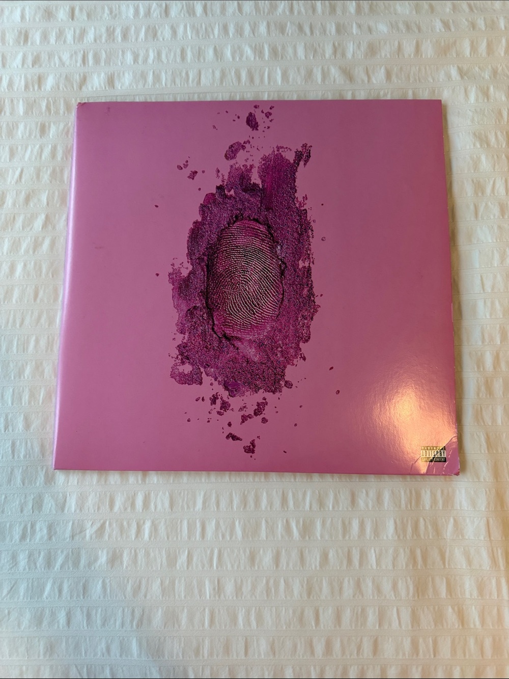 Nicki Minaj, pink print vinyl records
